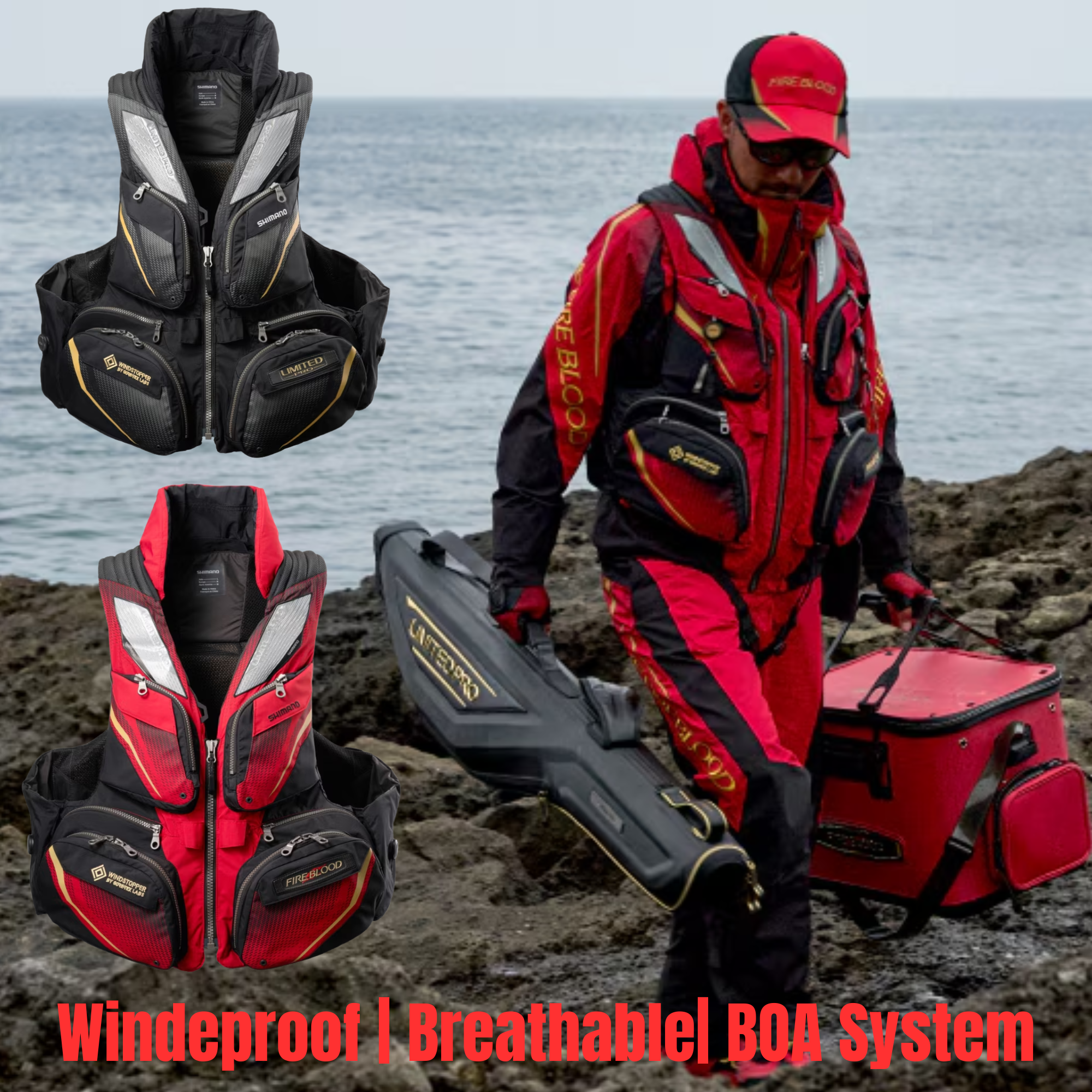 Shimano VF-130Y Floating Vest Limited Pro With Neck Support