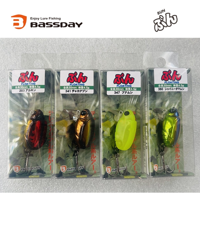 BASSDAY BUN Freshwater Shallow Crankbait 30F