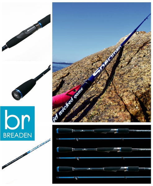 BREADEN New Squid Wicked Game Specimen V2.4 Rods – Proshop TST