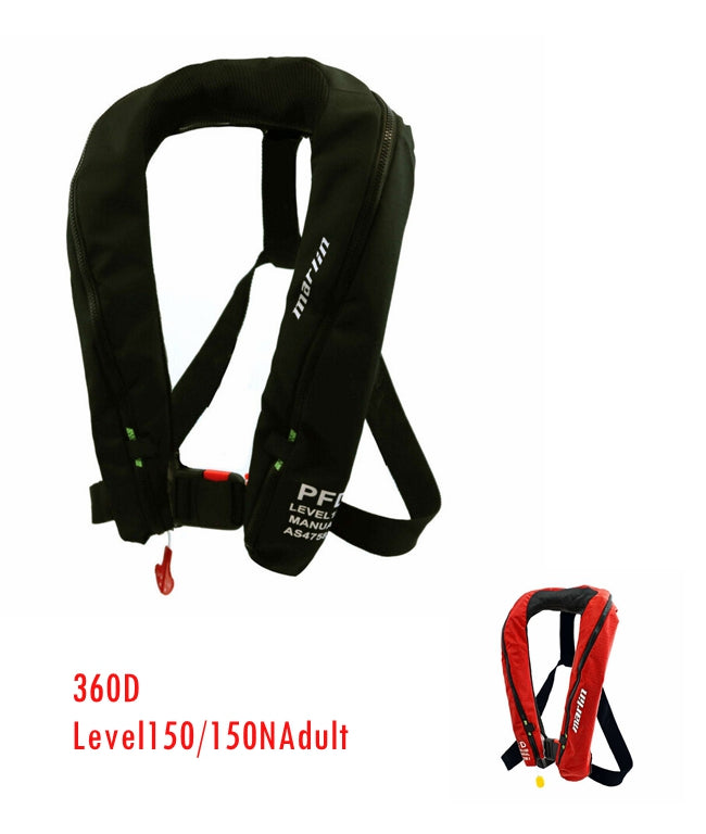 Marlin Adult Inflatable 360D Manual L150 PFD