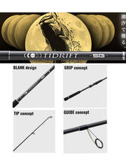 MAJOR CRAFT TIDRIGT 5G SHORE CASTING ROD