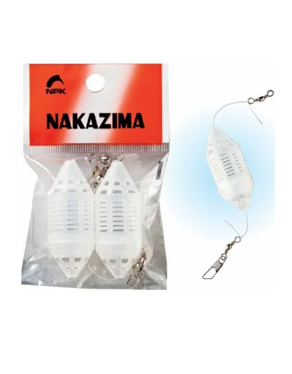 Nakazima Bait Basket with Lid