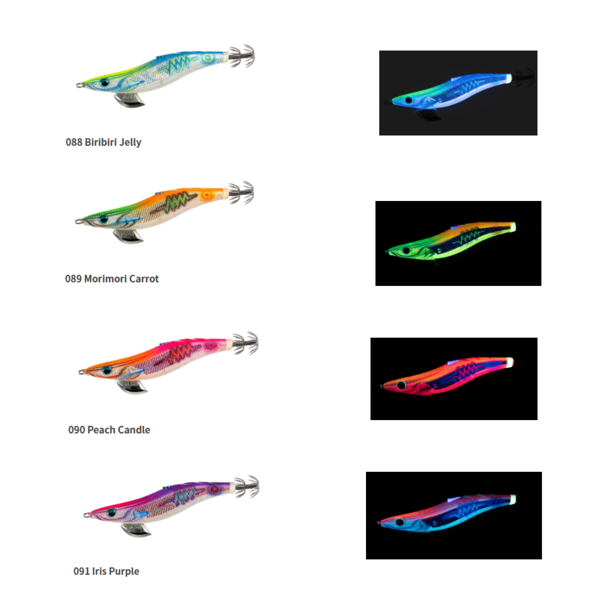 Yamashita EGI OH SEARCH SHALLOW TYPE SQUID JIG #3.5 ( 21g | Approx. 4.5s/meter)