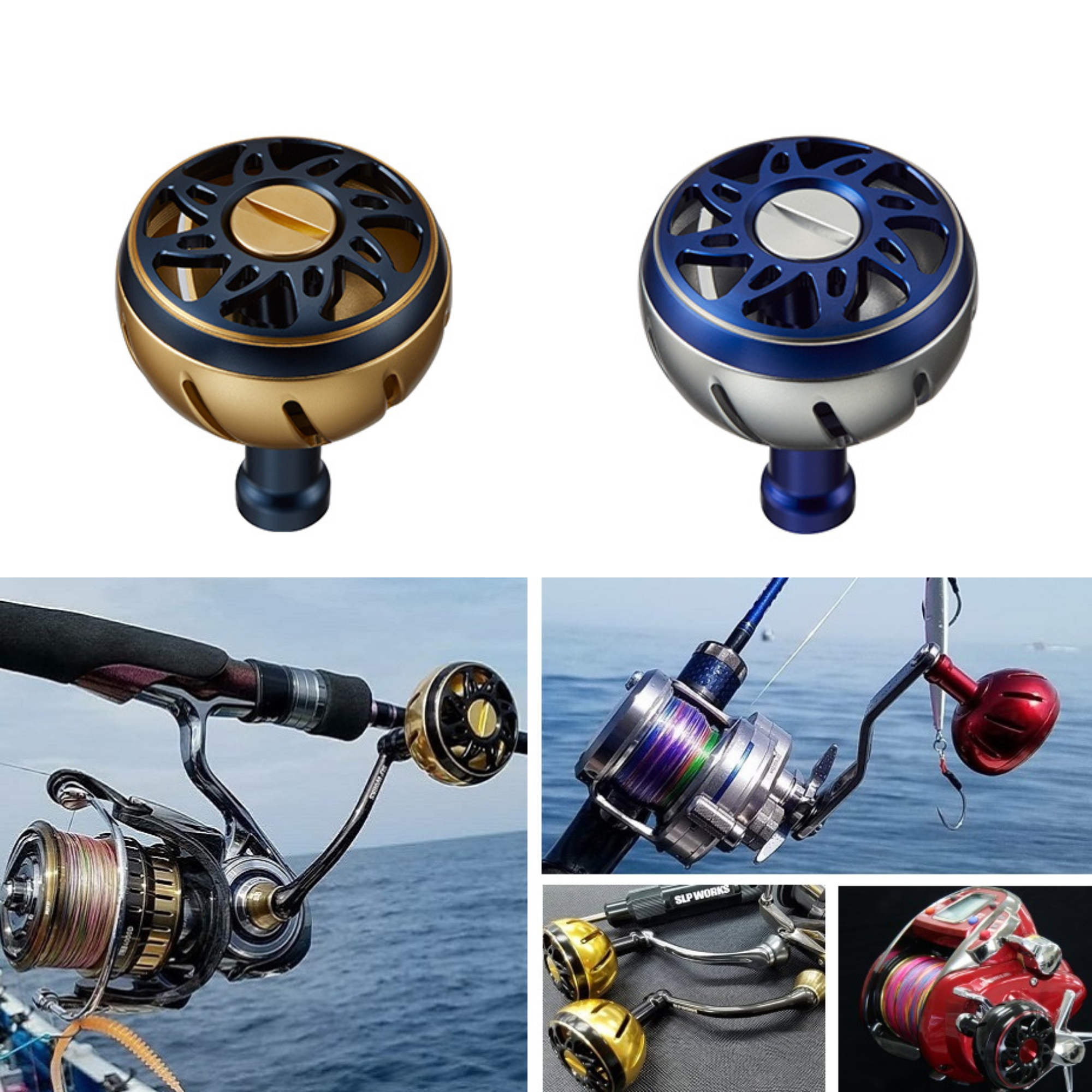 Daiwa SLPW Aluminum Round Knob M