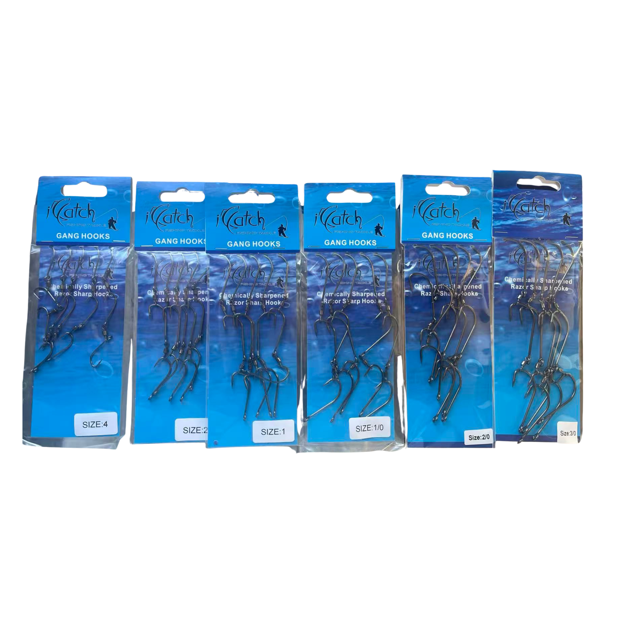 ICatch Gang Hook With Swivel