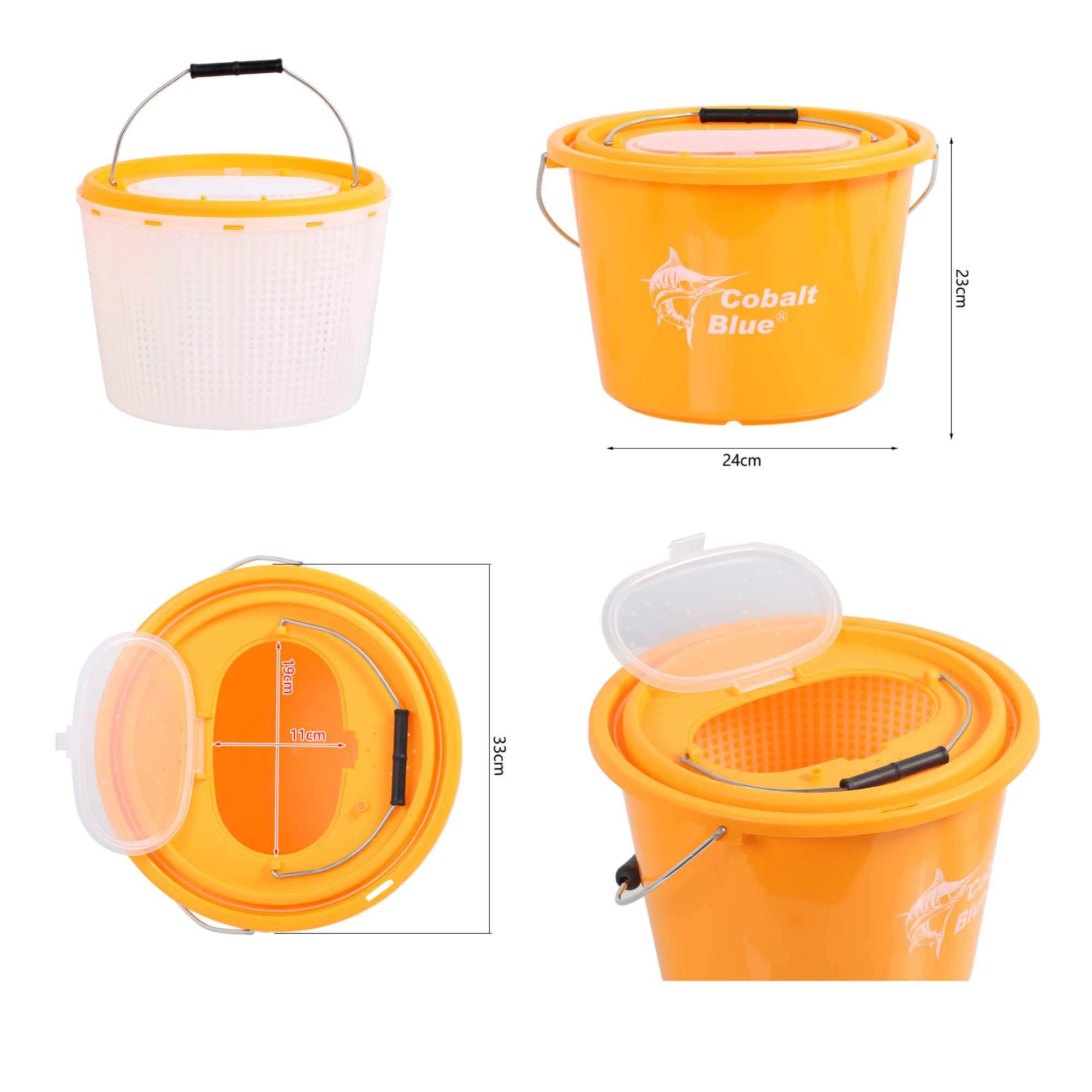 Live Bait Bucket 10L (Local pickup only)