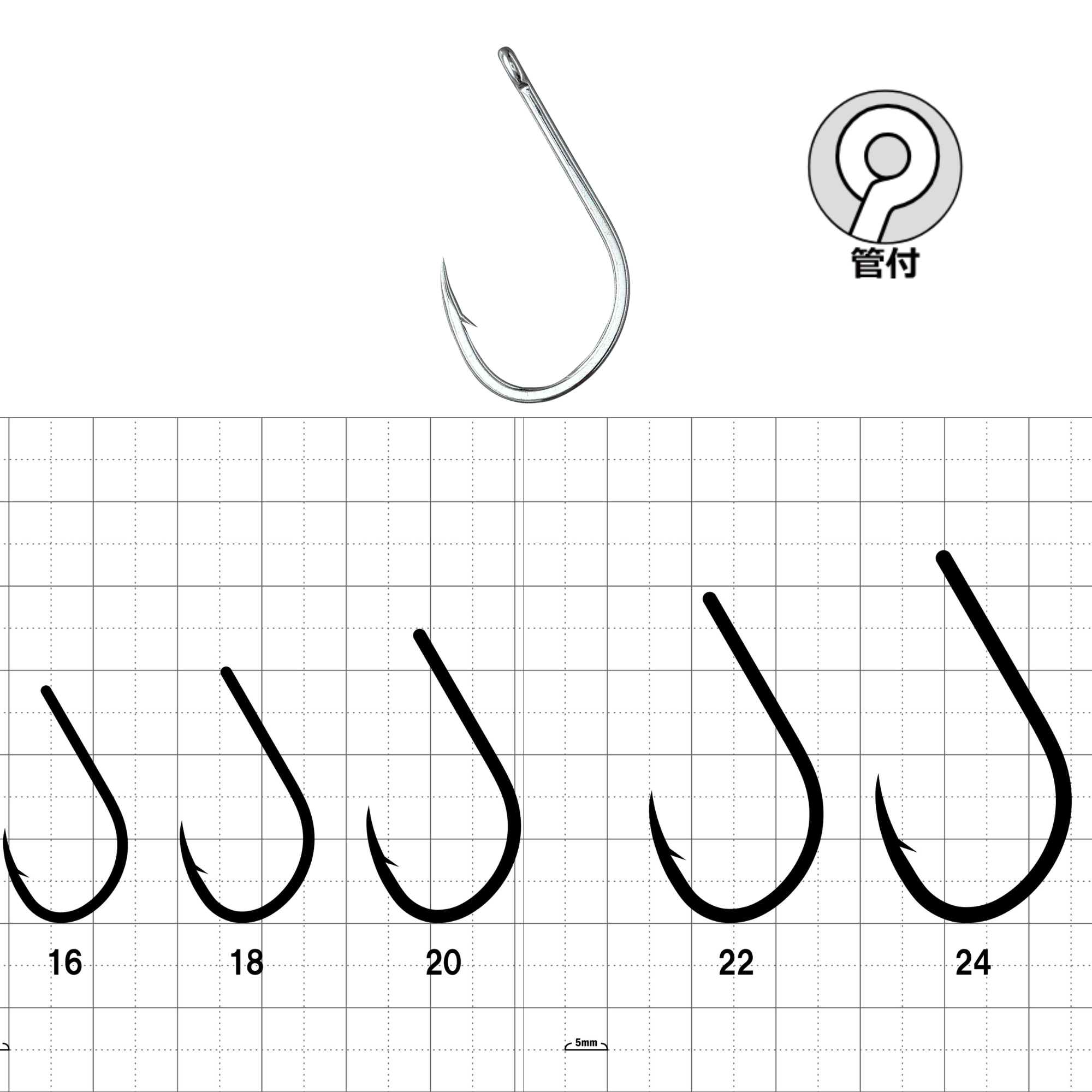 Gamakatsu Fine Taman Single Hook