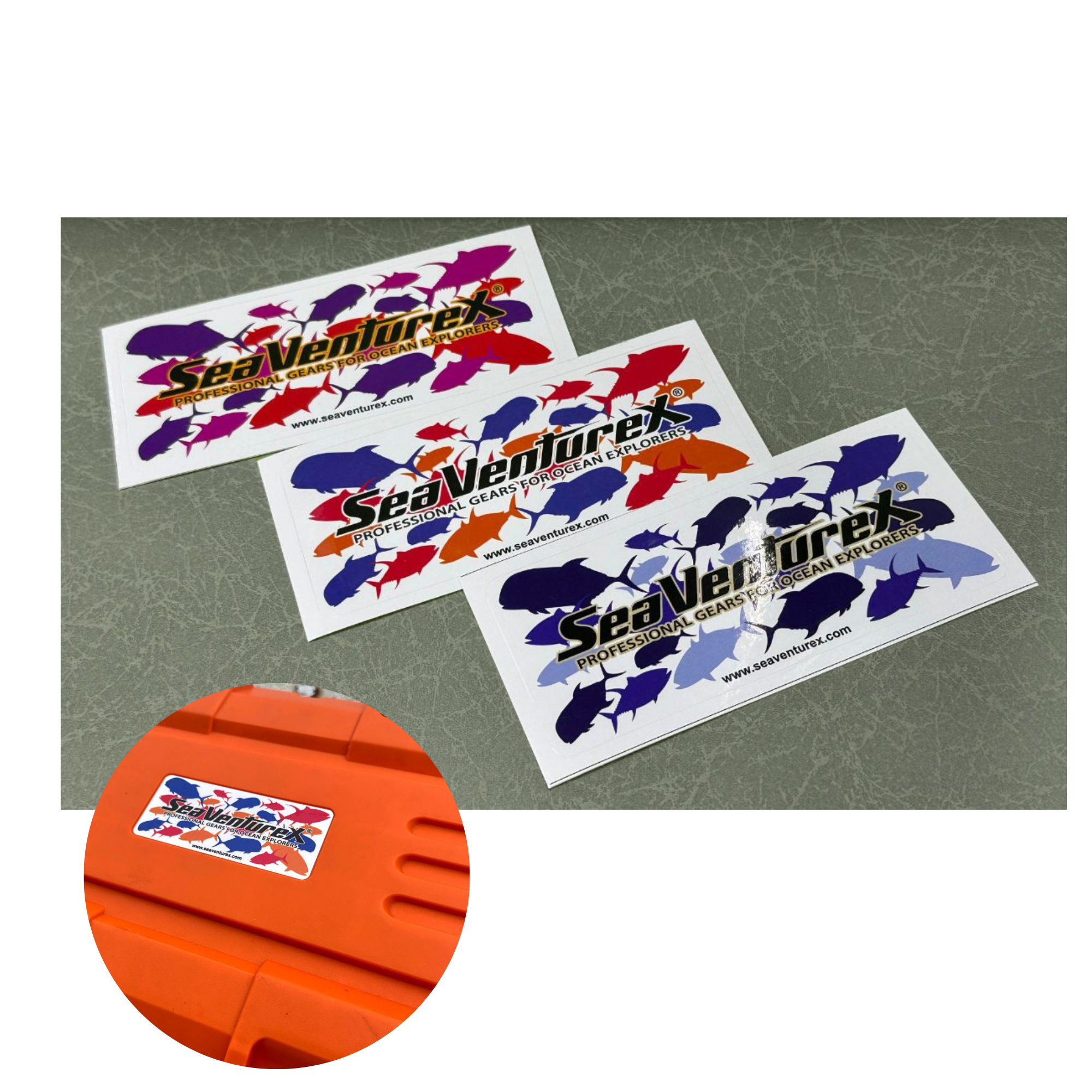 Sea VentureX Special Custom RIng Star Tool Case Sticker