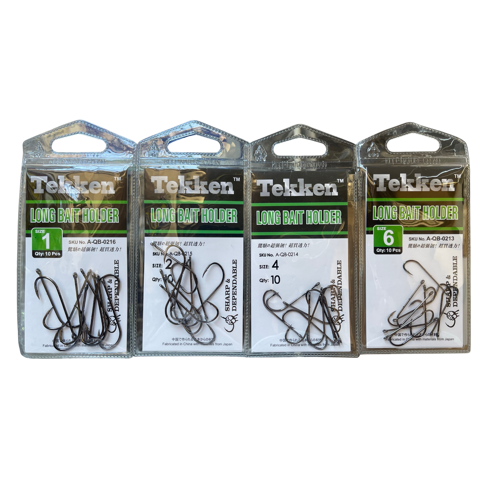 Tekken Long Bait Holder Hooks