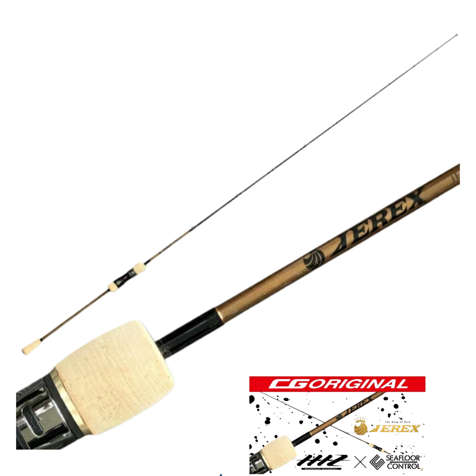 Sea Floor Control (SFC) JEREX CG Limited Edition Color Jigging Rod ...
