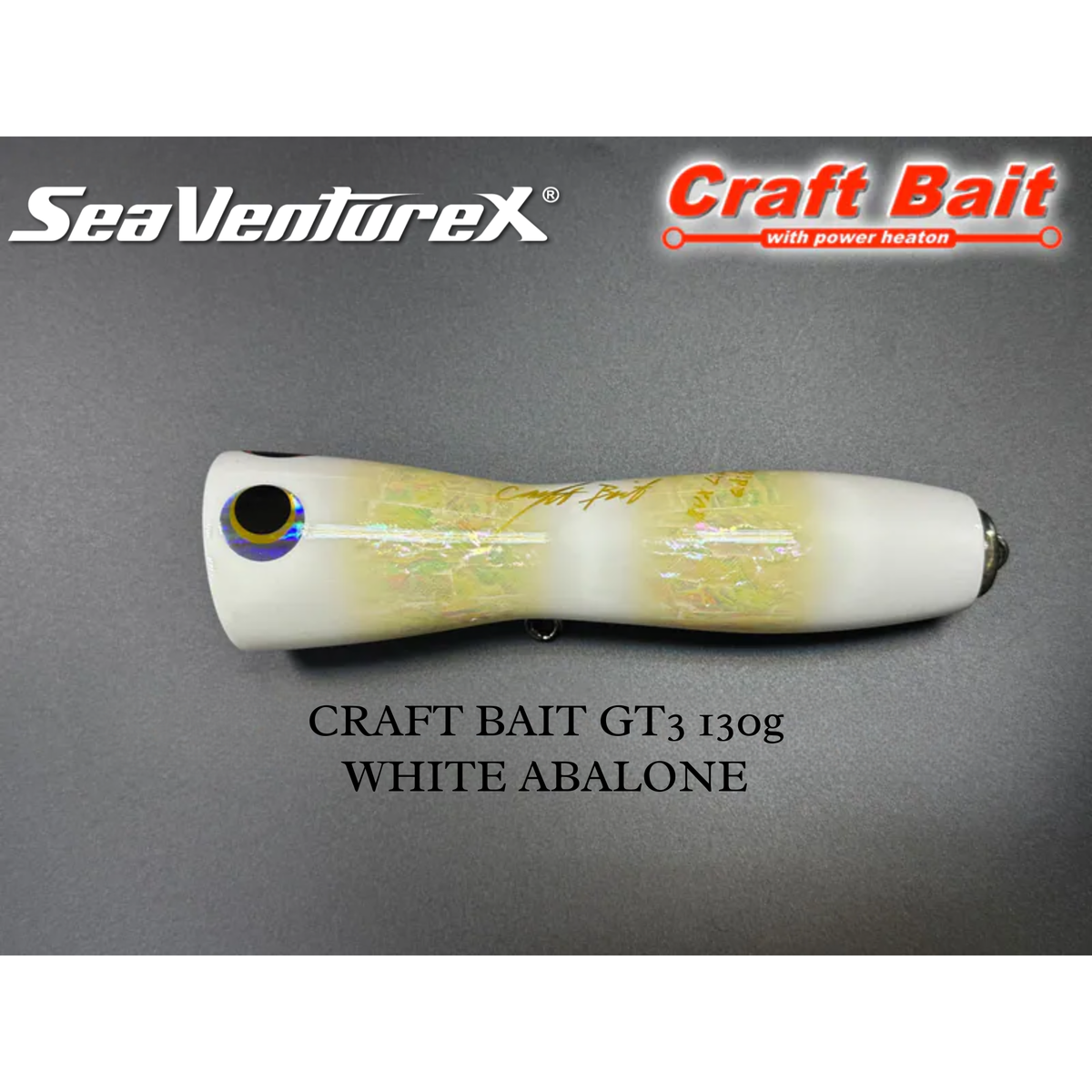 SVX x CRAFT BAIT GT3 130G Abalone POPPERS