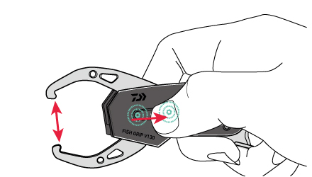 DAIWA FISH GRIP V130K, V170 and V230