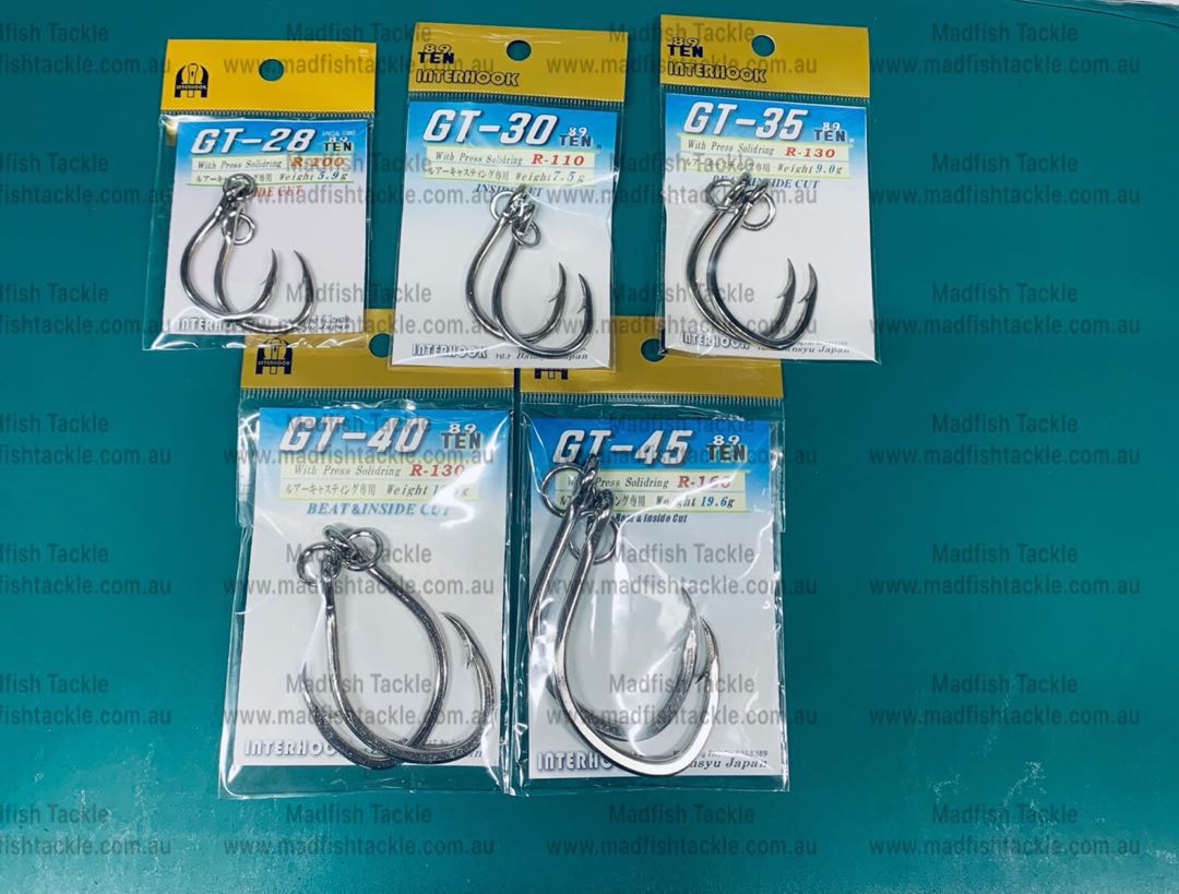 INTERHOOK RINGED ASSIST HOOK BARBED - Restocked