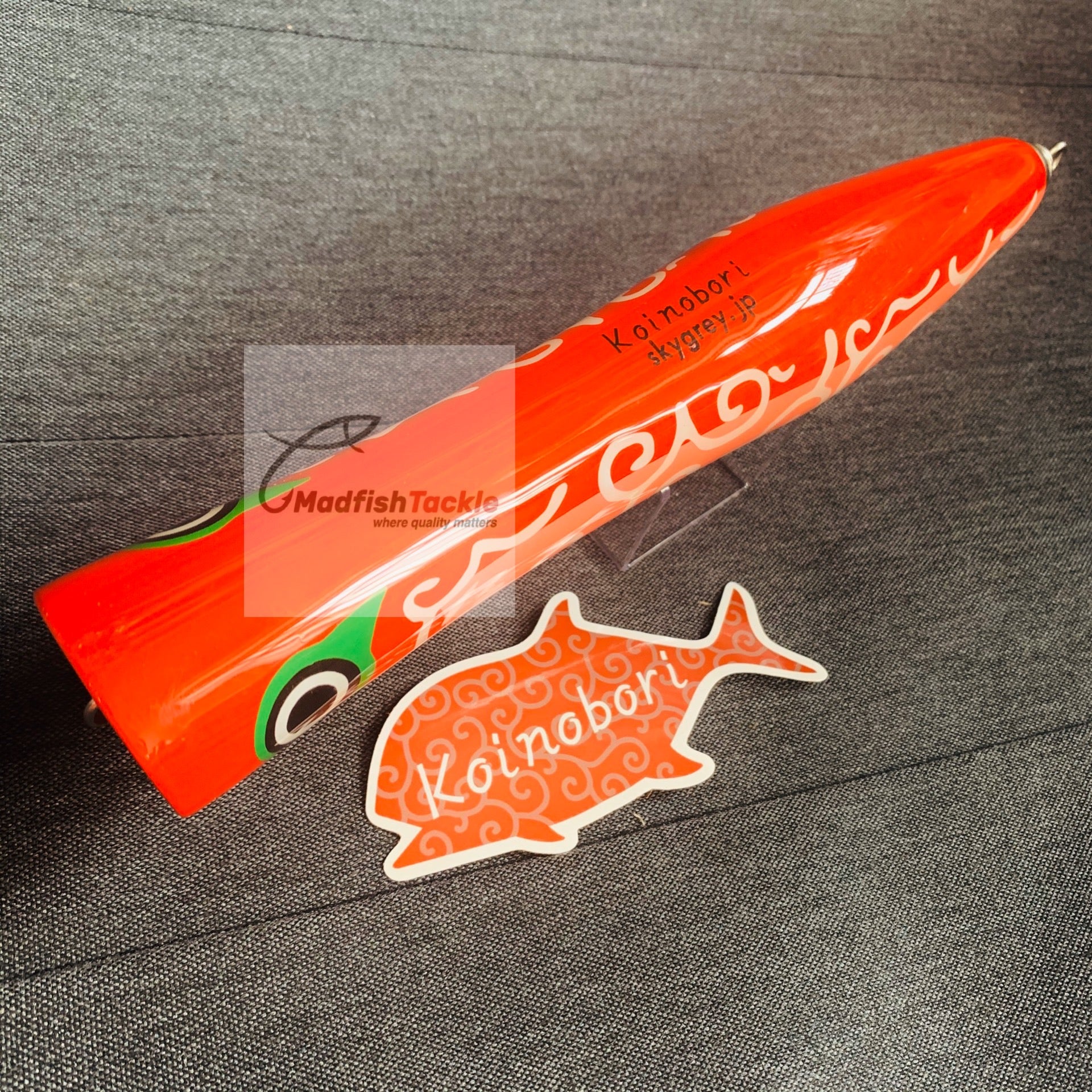 SKY GREY Koinobori Popper