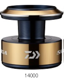 DAIWA 20SALTIGA SPOOL GOLD