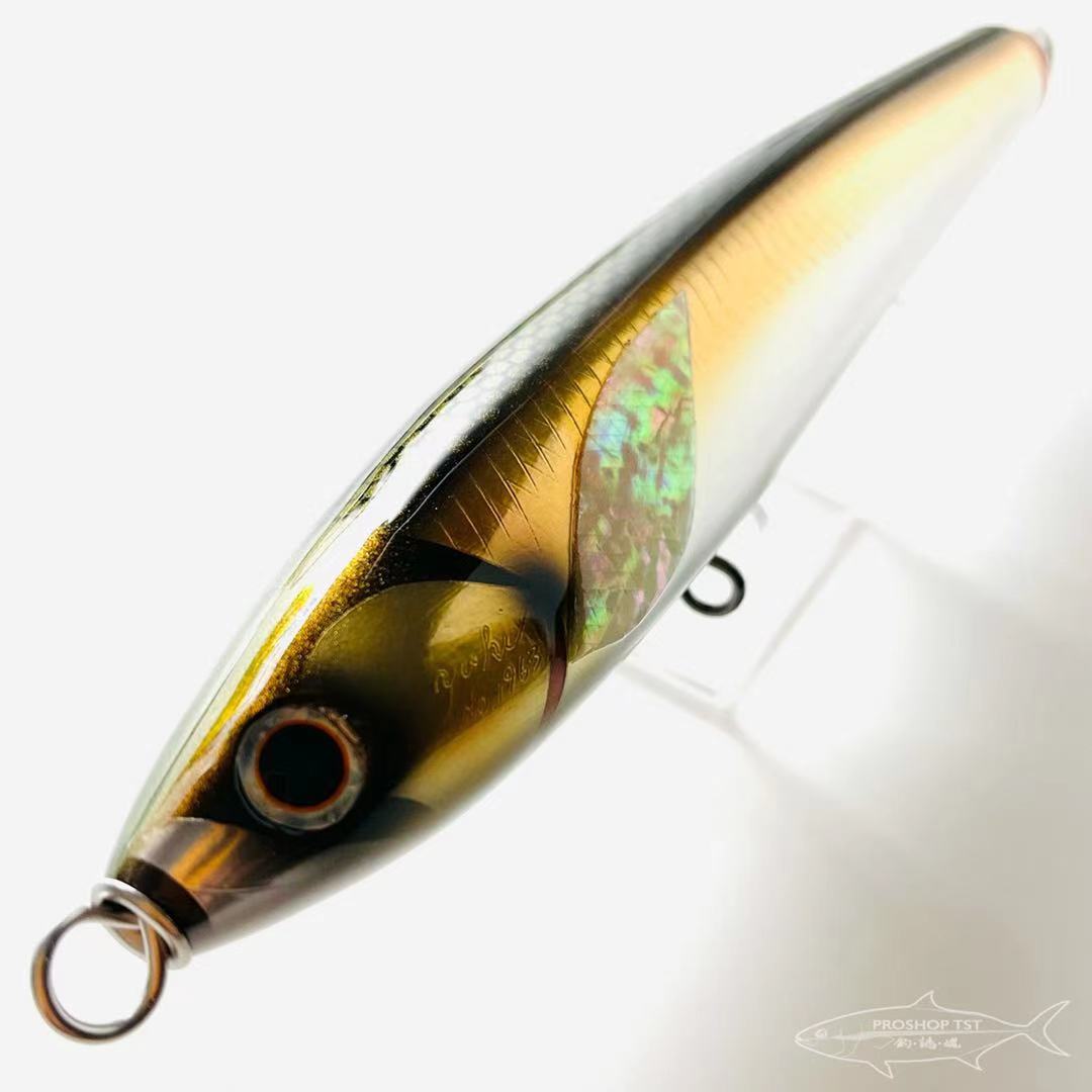 Kurupen 車谷 F180 and F210 Stickbaits Super Custom Abalone Fin
