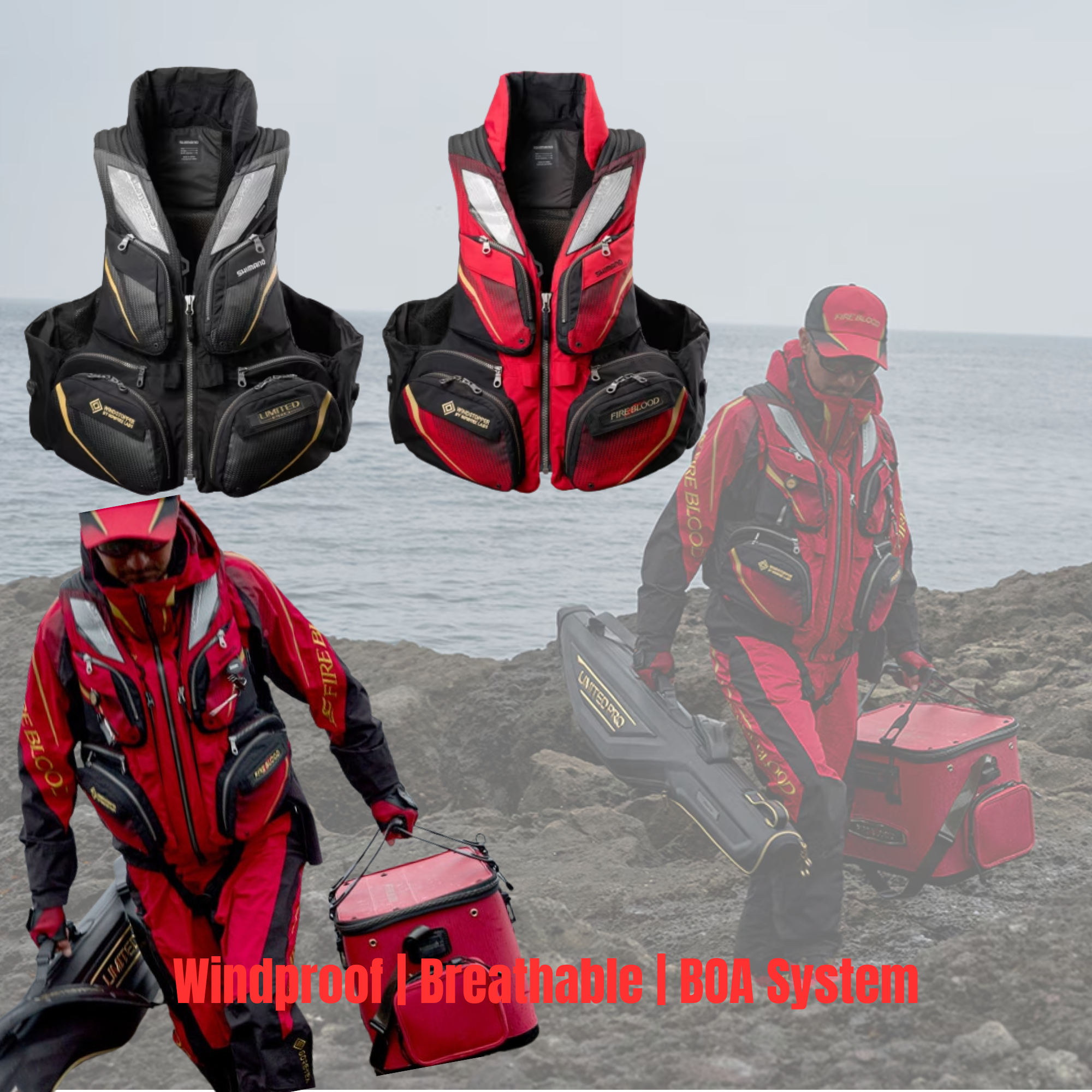 Shimano VF-130Y Floating Vest Limited Pro With Neck Support