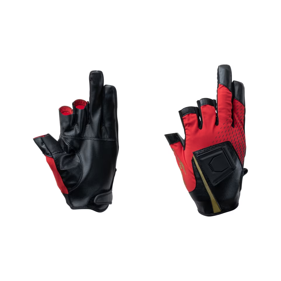 2026 Shimano Limited Pro High Grip Magnetic Gloves 3 Cut  GL-180Z