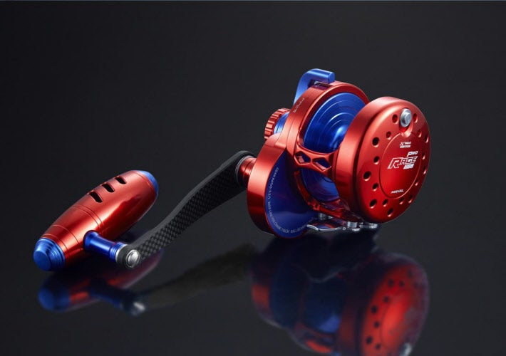 Maxel RAGE PRO 60H Special Edition Carbon Arm (Red/Blue) Right Hand